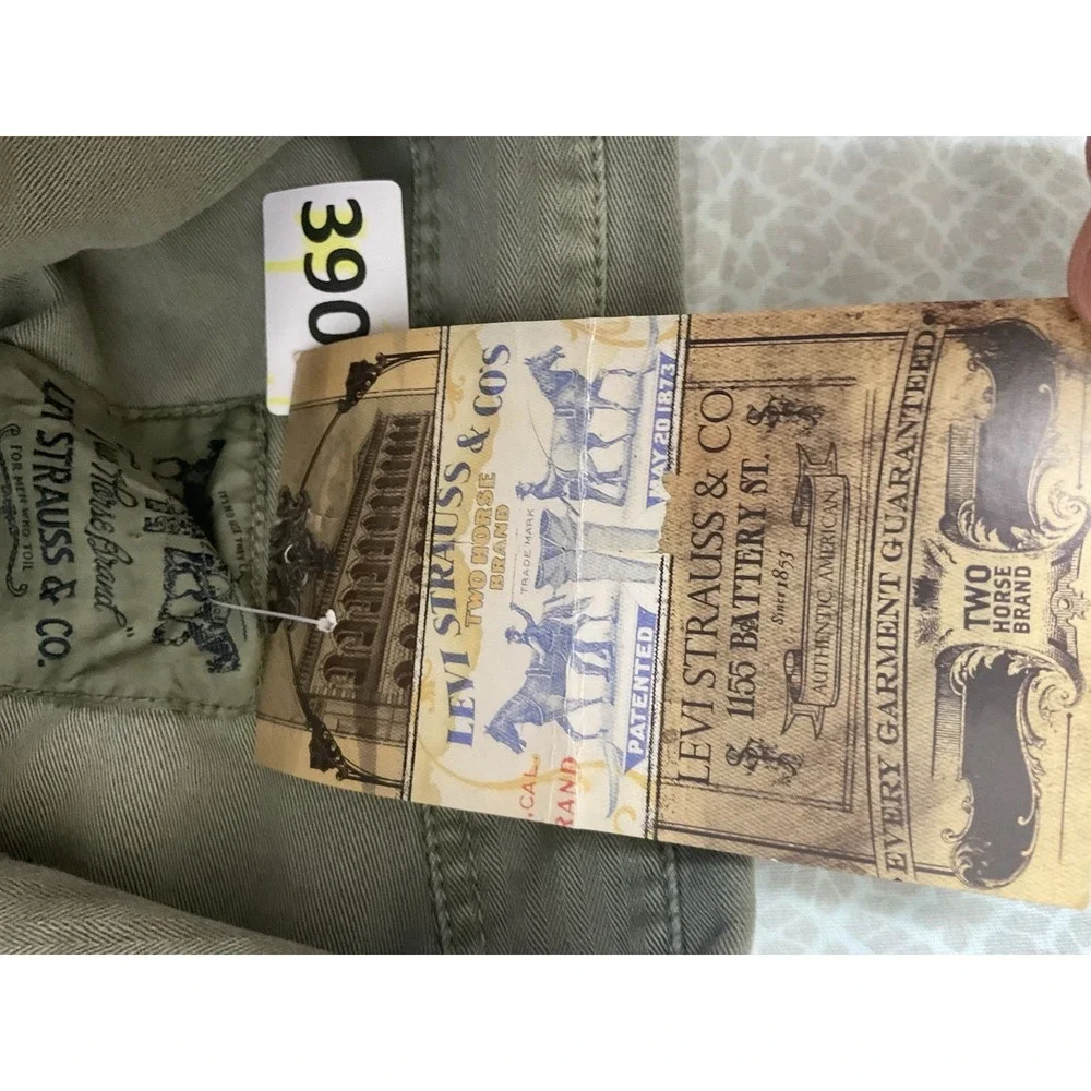 Levi Strauss & Co Jacket Mens XL Sage Green‎ Heavyweight Shirt Jacket